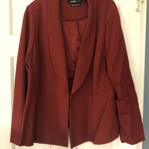 Torrid Studio Maroon Blazer